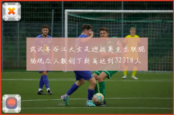 武汉车谷江大女足迎战奥克兰联现场观众人数创下新高达到32318人