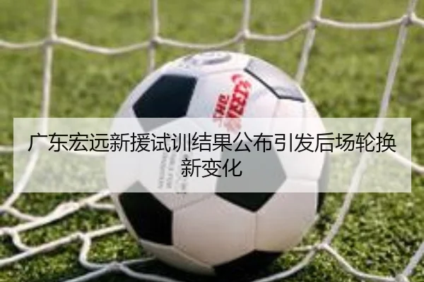 广东宏远新援试训结果公布引发后场轮换新变化（qyg）